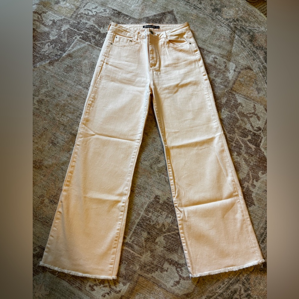 Versona, size 6 High-Rise Wide-Leg Women’s Jeans in Peach!🍑